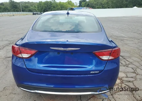 2016 Chrysler 200 Limited из США, поврежденный, VIN 1C3CCCAB0GN149970